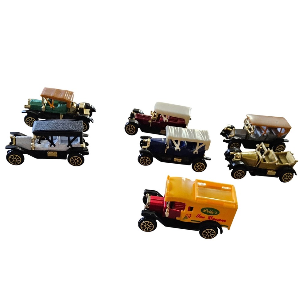 Seven Vintage Inspired Cars READERS DIGEST 1989 SET OF 6‎ CLASSIC CAR MINIATURES